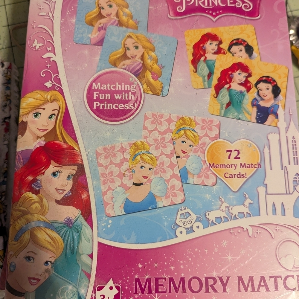 Disney Pink Princess Puzzle Game